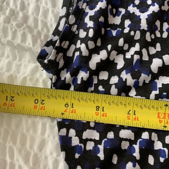 NICOLE MILLER. Original dress with knit, great near new, polyester/spandex, Med - Picture 11 of 15